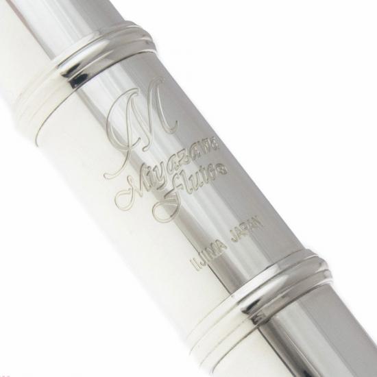 Miyazawa PB402RE Saf Gümüş Açık Perde Yan Flüt