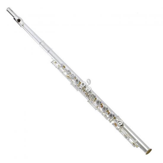 Pearl 765RB Gümüş Açık Perde İnline Si Kuyruk Yan Flüt